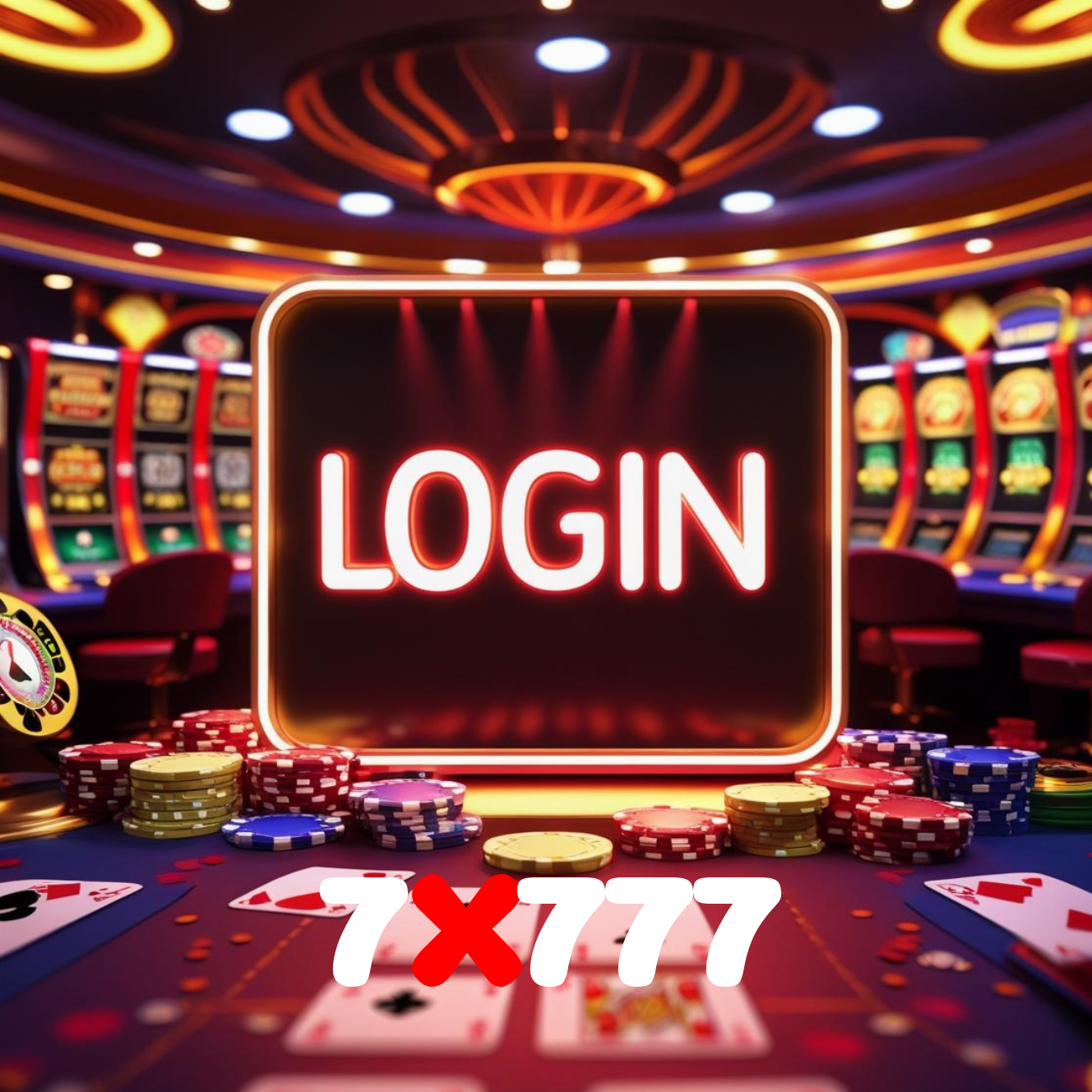Login no 7X777