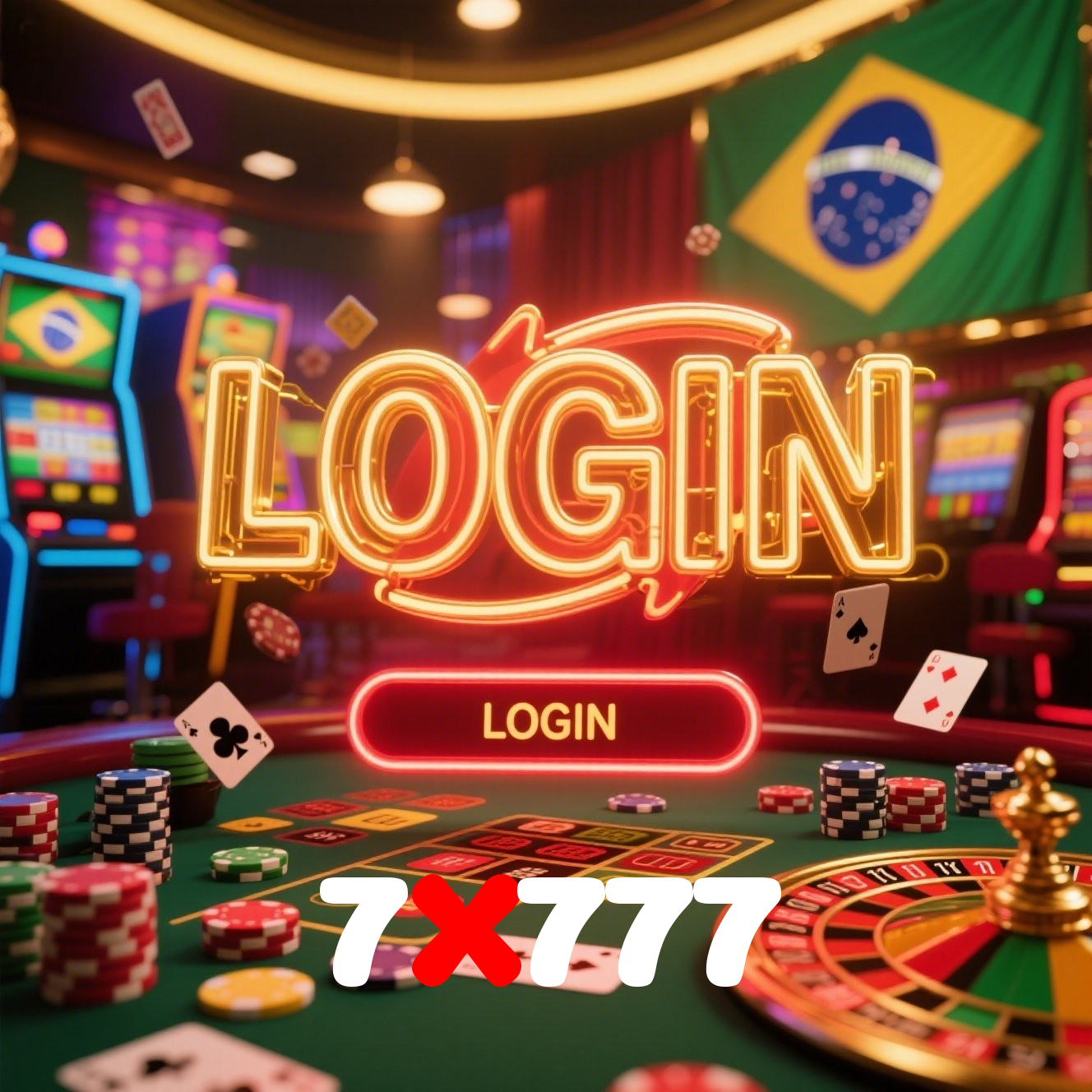 Login no 7X777