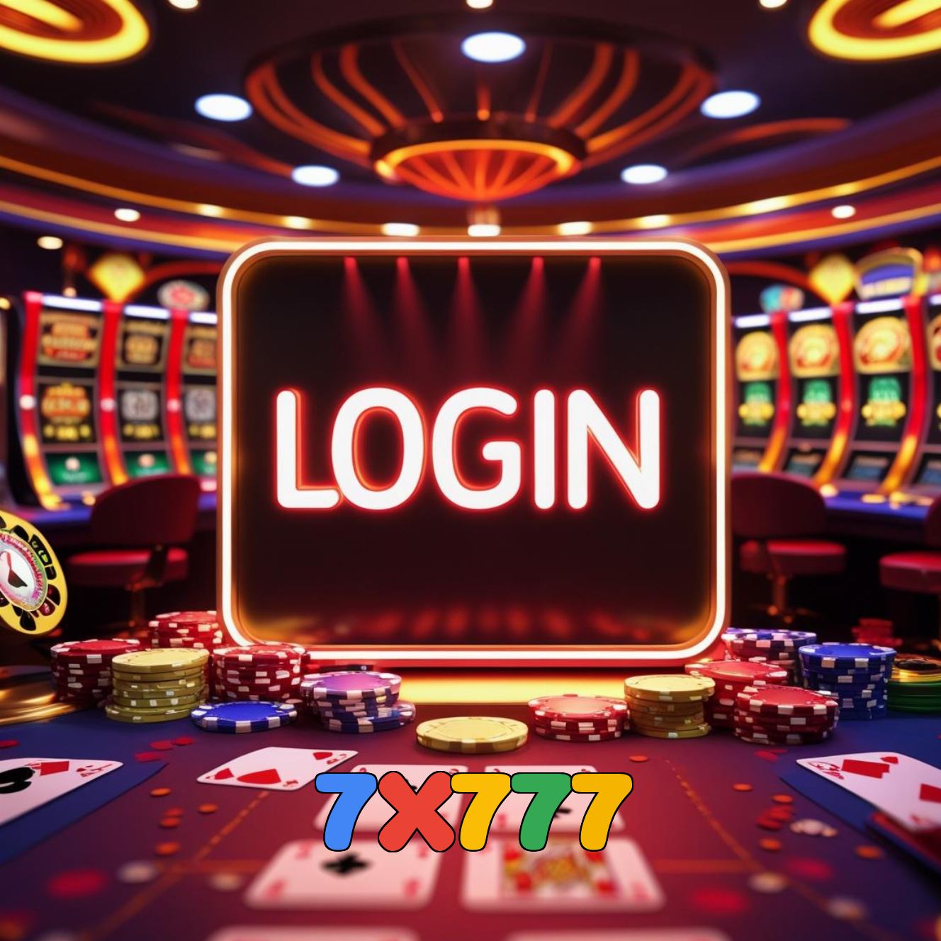 Login no 7X777