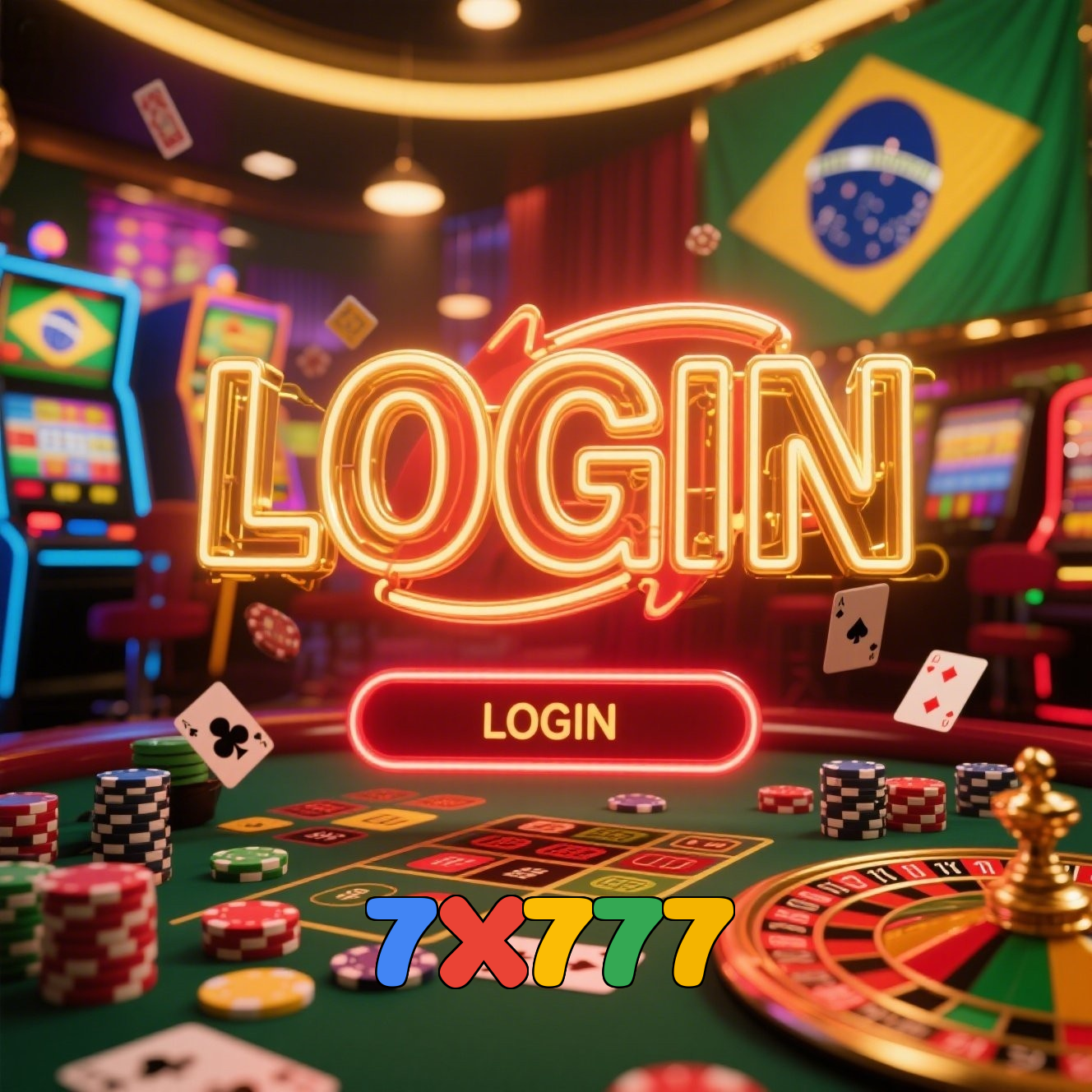 Login no 7X777