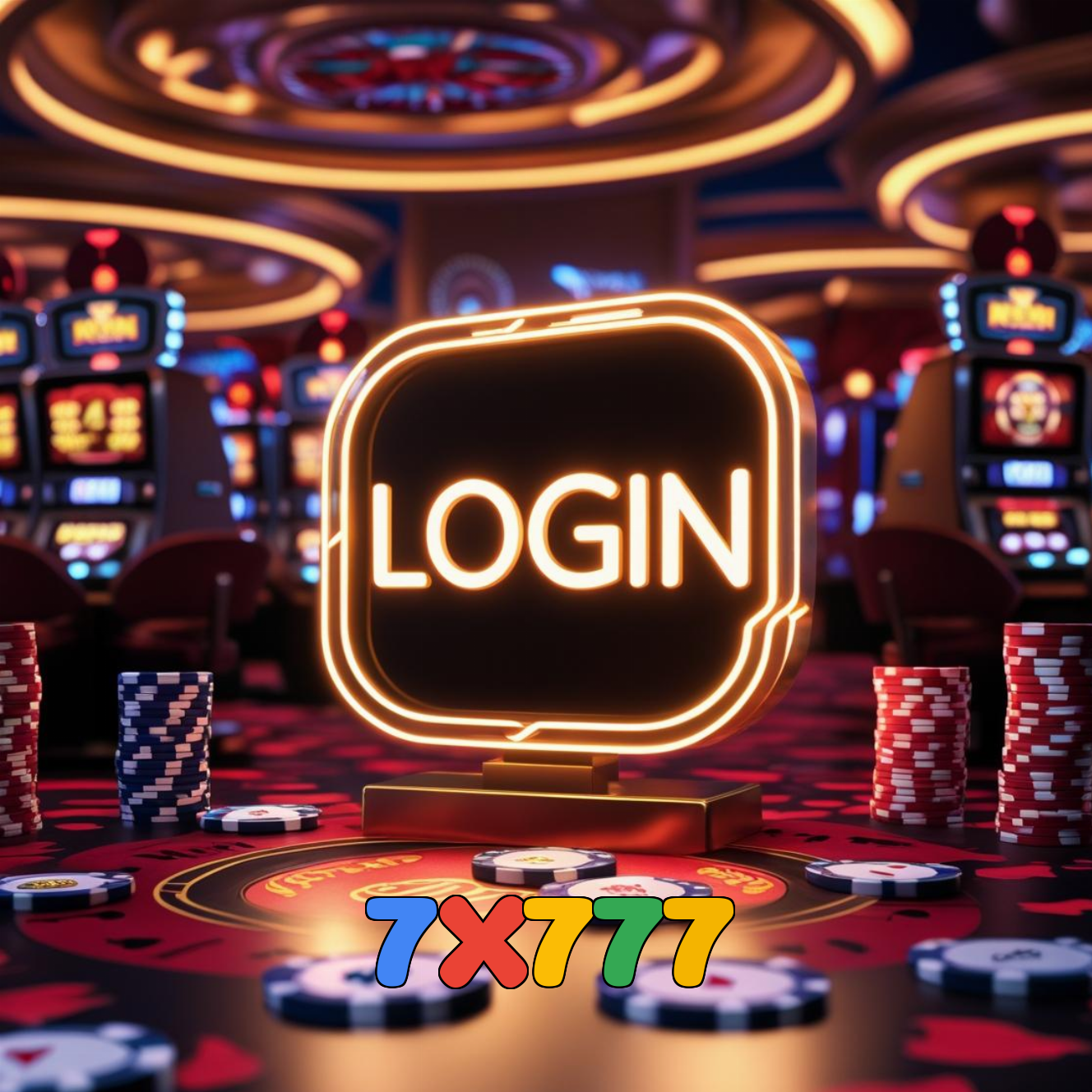 Login no 7X777